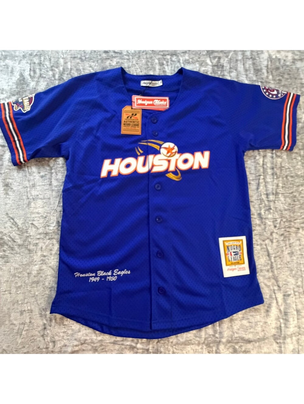 Houston Black Eagles Baseball Jersey #27 Headgear Classics Negro Leagues